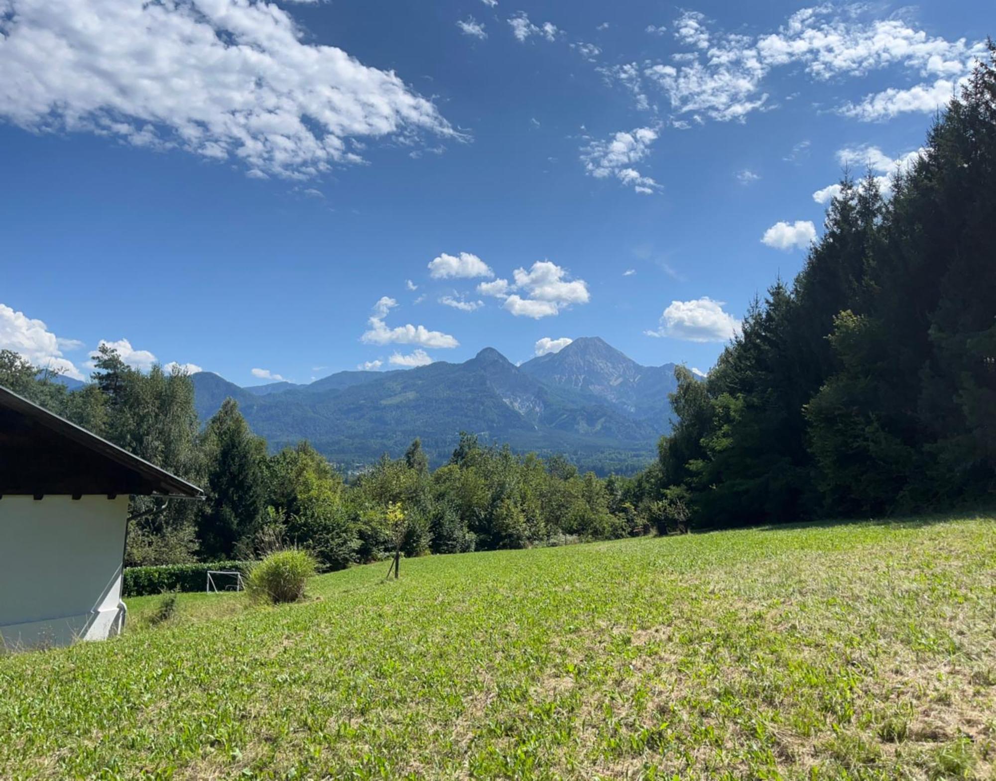 Cozy Log Cabin Near Faaker See Ledenitzen Luaran gambar